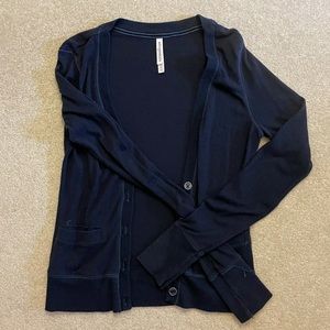 Classic Navy Cardigan
